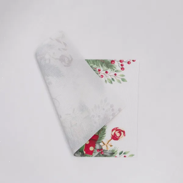 Коврик для сервировки стола новогодний Merry Christmas and Happy New Year 45х30 см - фото 2