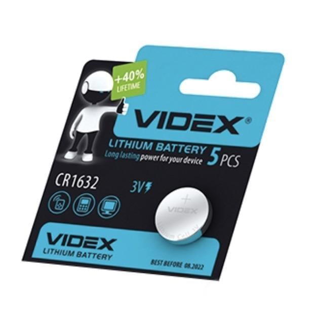 Батарейка литиевая Videx CR1632 (29924507) Батарейка литиевая Videx CR1632 (29924507)