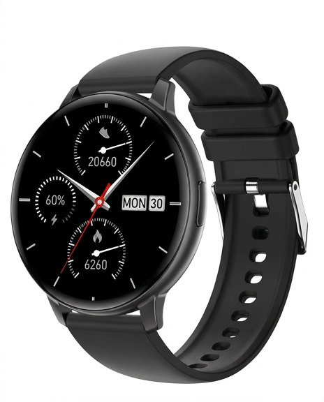 Смарт-годинник Lige Smart Watch з тонометром/пульсометром/вологозахистом IP67 Black (2026061902) Смарт-годинник Lige Smart Watch з тонометром/пульсометром/вологозахистом IP67 Black (2026061902)