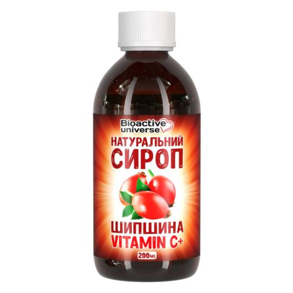 Экстракты для повышения иммунитета Bioactive Universe Шиповник Витамин С+ натуральный сироп 200 мл 40 порций (000026483) Экстракты для повышения иммунитета Bioactive Universe Шиповник Витамин С+ натуральный сироп 200 мл 40 порций (000026483)