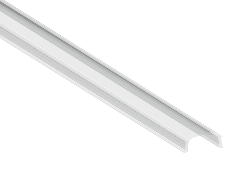 Рассеиватель для LED профиля LEDUA ЛРП прозрачный 2 м (9585)