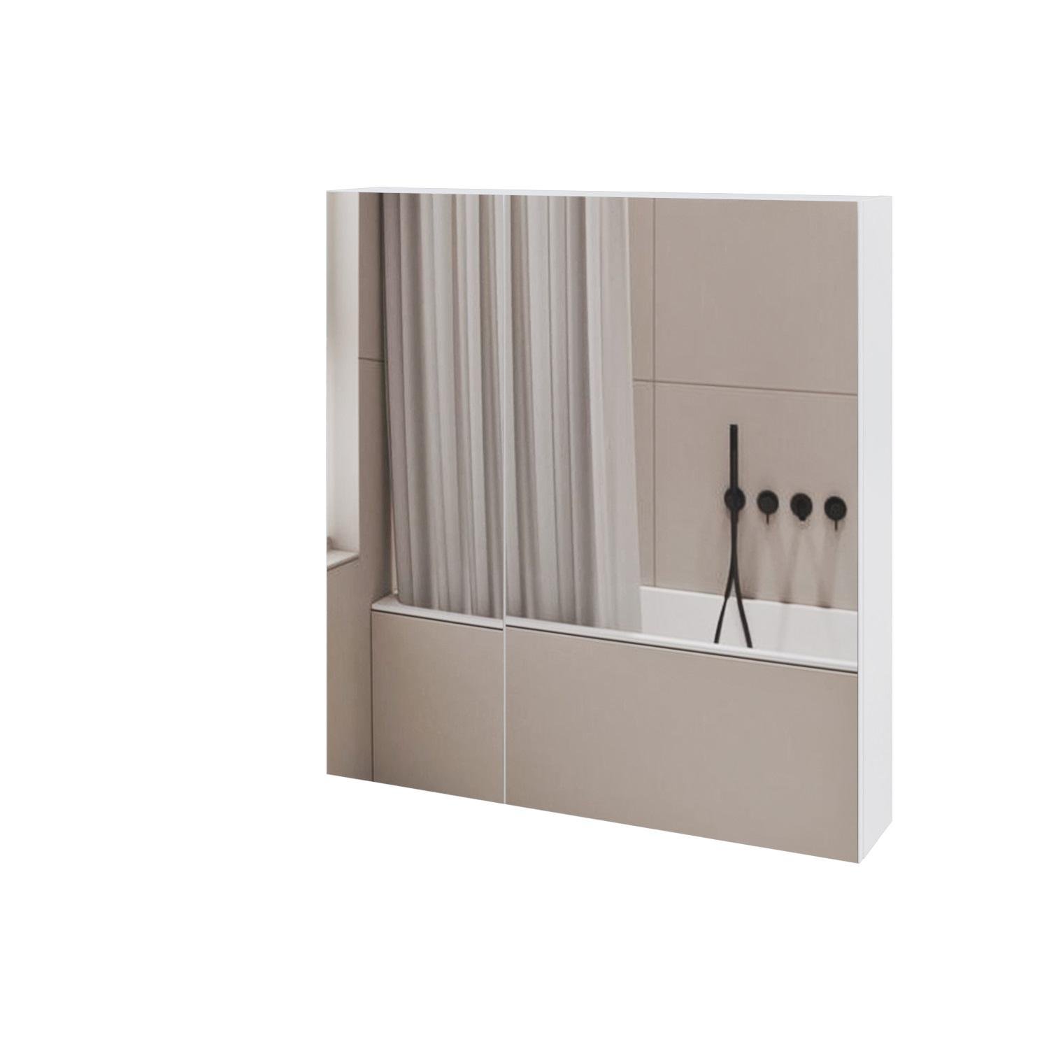 Шкаф подвесной зеркальный MEBLIBUD ERICA правосторонний/левосторонний 70 см (44784/2)