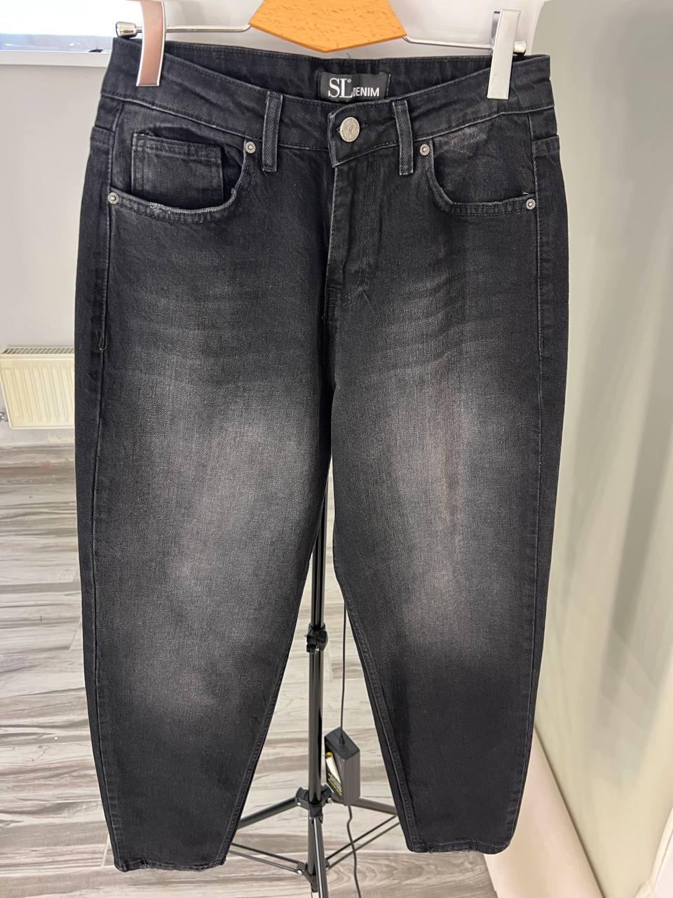 Джинси жіночі SL Denim 6004 mom relax comfort jeans банани стрейчеві р. 33 Чорний (3869) - фото 8 Джинси жіночі SL Denim 6004 mom relax comfort jeans банани стрейчеві р. 33 Чорний (3869) - фото 8