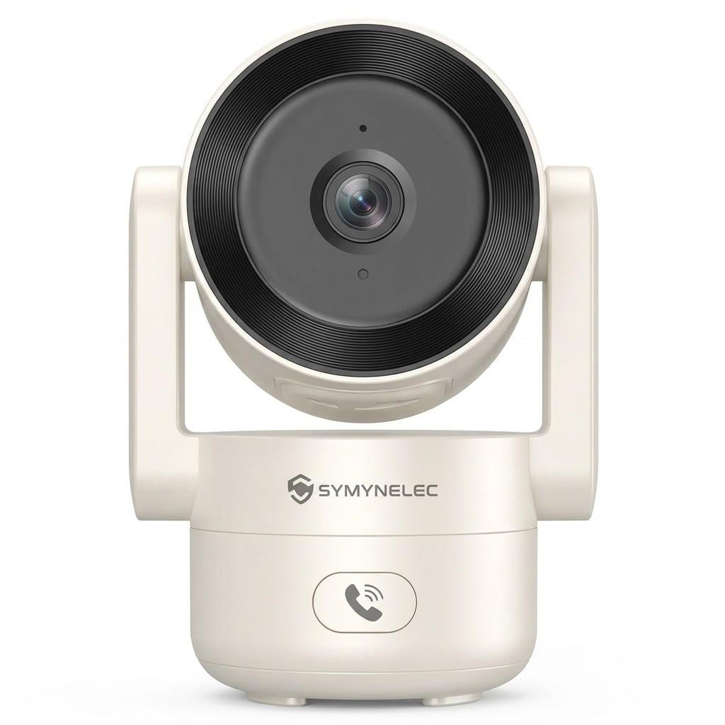 Камера відеоспостереження внутрішня SYMYNELEC C5 2K Smart WiFi поворотна з AI відстеженням (34068724)