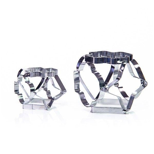 Набір форм для печива Fissman 6в1 2 шт. (AY-7424.BW)