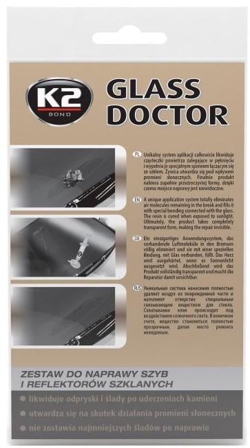 Набор для ремонта лобового стекла K2 GLASS DOCTOR (0K2_9954602)