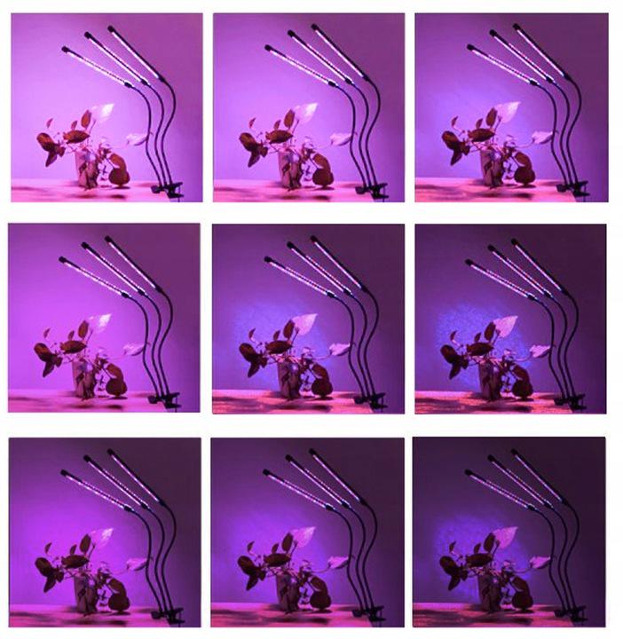 Лампа для выращивания растений Gardlov светодиодная водостойкая 20 LED 3 шт. (19242) - фото 5