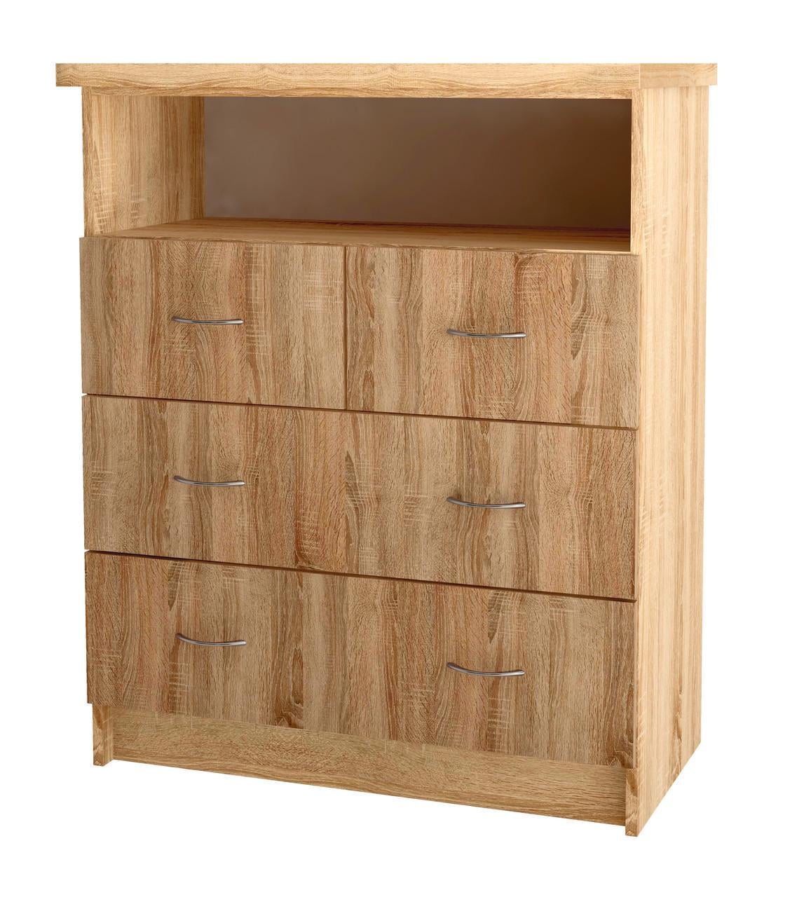 Комод МАКСИ-Мебель Кантри Дуб cонома/Дуб трюфель (8859)