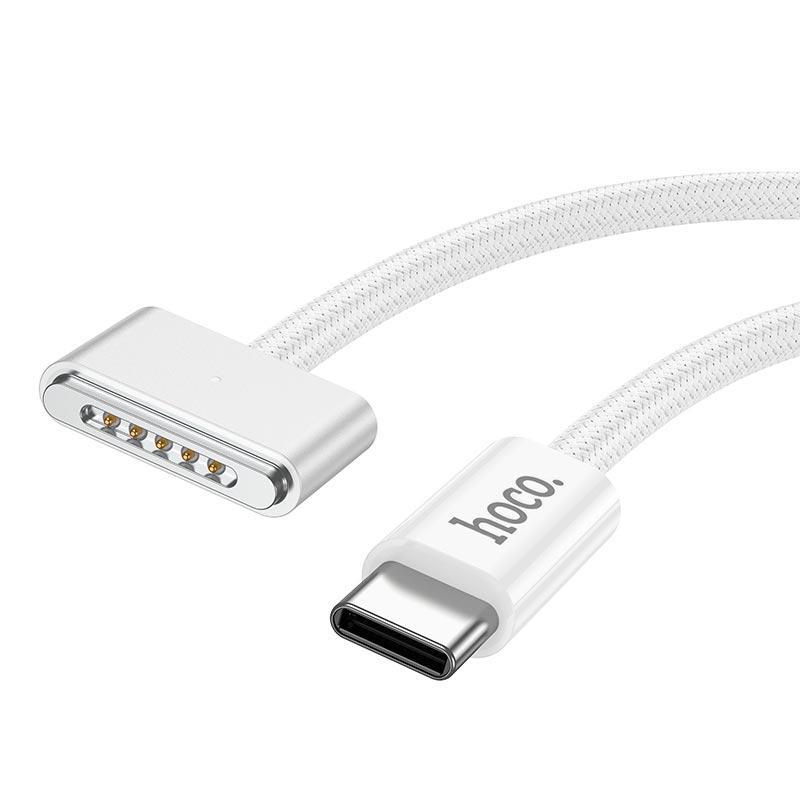 Кабель Hoco X103 Type-C to Mag3 для MacBook 140 W 2 м White (594485) - фото 6