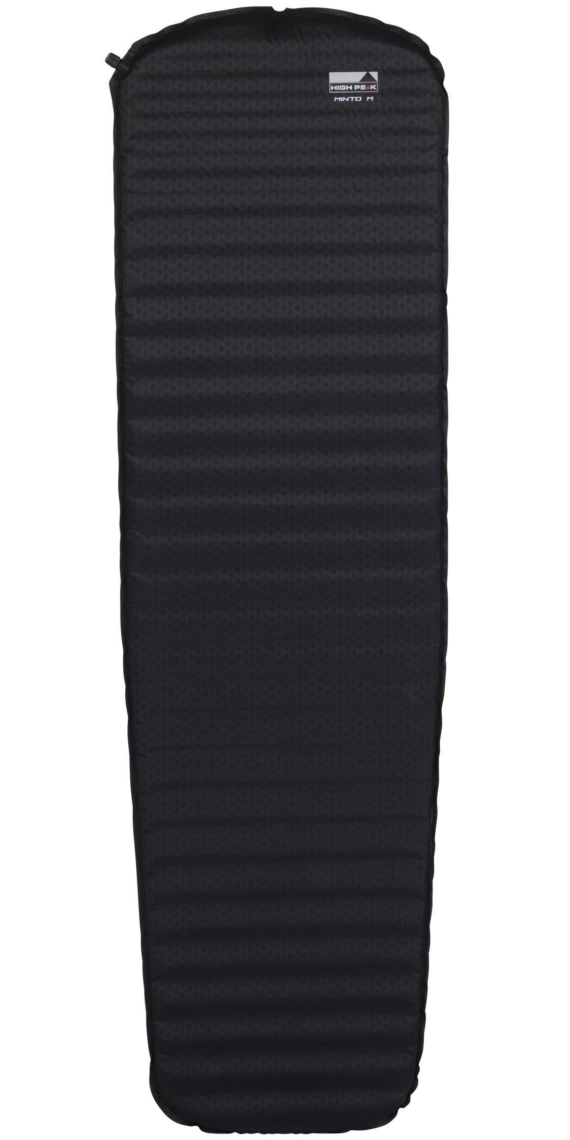 Килимок самонадувний High Peak Minto M 3 см Black (41115)