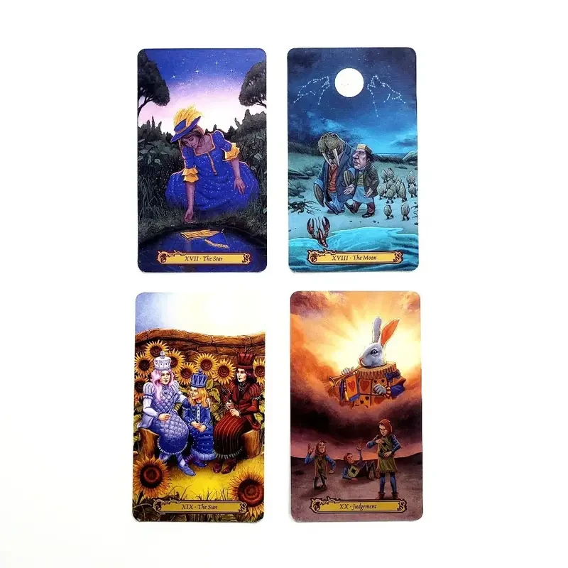 Карты Таро Страна чудес Барбара Мур 78 карт - фото 4 Карты Таро Страна чудес Барбара Мур 78 карт - фото 4