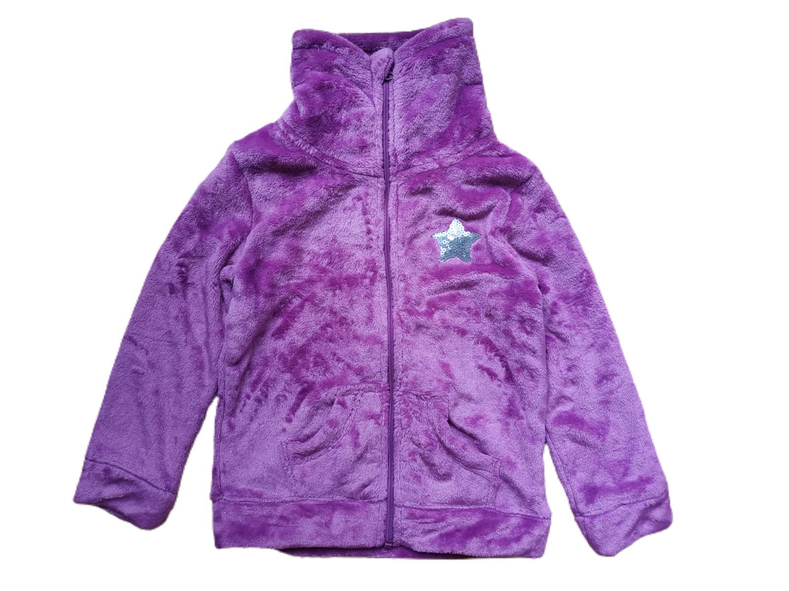 Толстовка для девочки Topolino на молнии размер 122 Фиолетовая (462897)