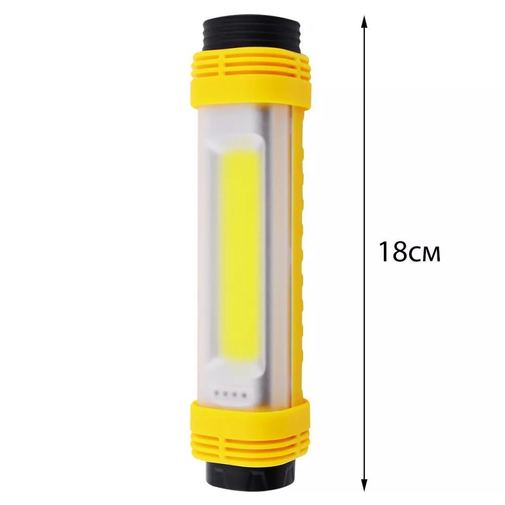 Фонарь LED JS-X6-COB 2600 mAh - фото 3