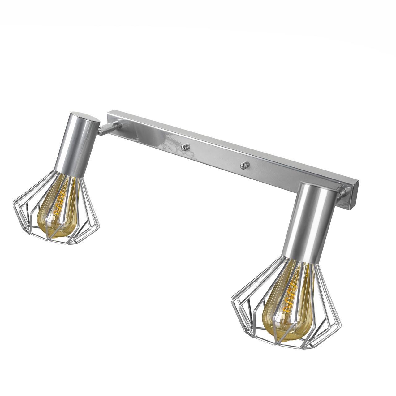 Спот MSK ELECTRIC Diadem под две лампы Е27 Хром (NL 22151-2 CR) - фото 3 Спот MSK ELECTRIC Diadem под две лампы Е27 Хром (NL 22151-2 CR) - фото 3