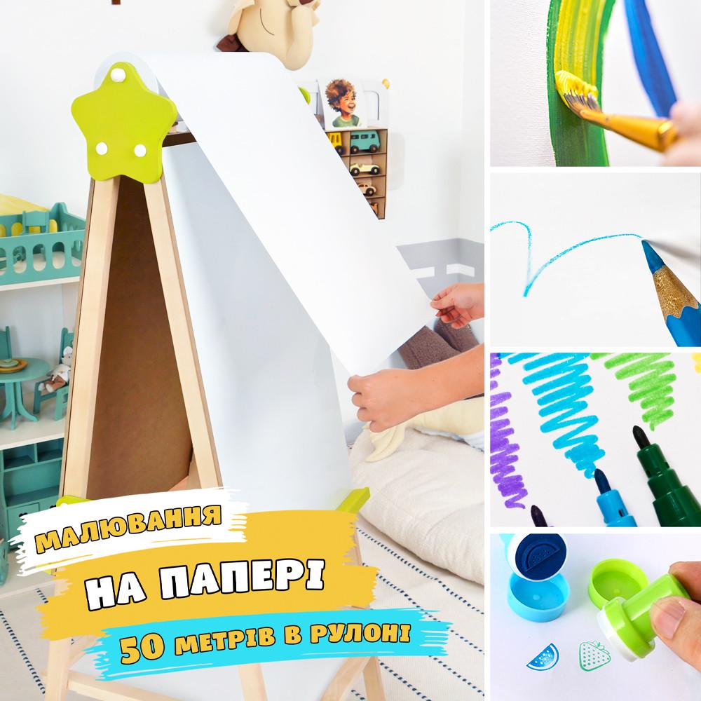 Мольберт детский Люмік Premium 5в1 с полицейским и бумагой для творчества/обучения (30633139) - фото 2 Мольберт детский Люмік Premium 5в1 с полицейским и бумагой для творчества/обучения (30633139) - фото 2