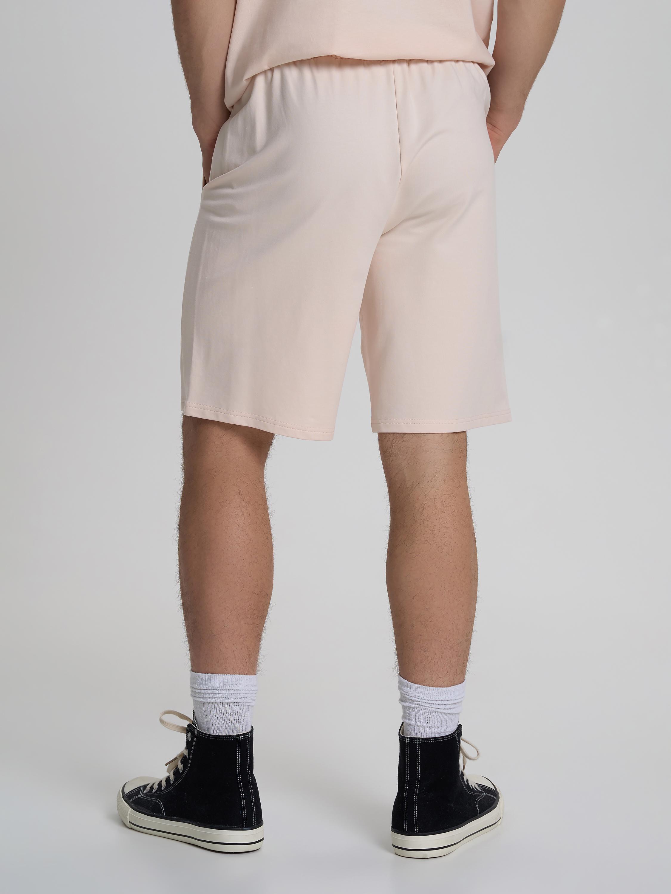 Шорти чоловічі однотонні ROZA 200242 L Бежевий (4824005726644) - фото 3 Шорти чоловічі однотонні ROZA 200242 L Бежевий (4824005726644) - фото 3