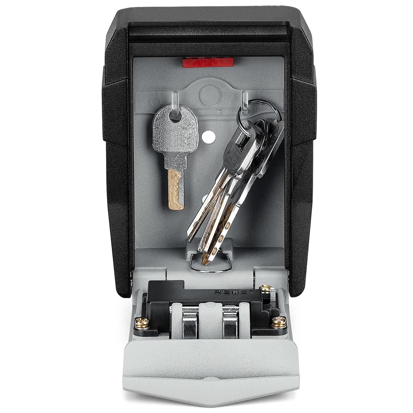 Міні сейф для ключів uSafe KS-11 антивандальний металевий із кодовим замком зовнішній настінний Сірий (0277) - фото 14 Міні сейф для ключів uSafe KS-11 антивандальний металевий із кодовим замком зовнішній настінний Сірий (0277) - фото 14