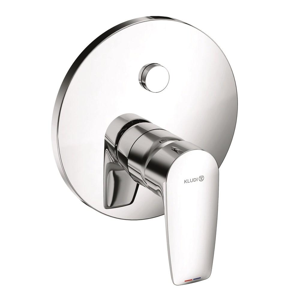 Наружная часть смесителя Kludi PureSolid 346590575 с переключателем Хром (196621) Наружная часть смесителя Kludi PureSolid 346590575 с переключателем Хром (196621)