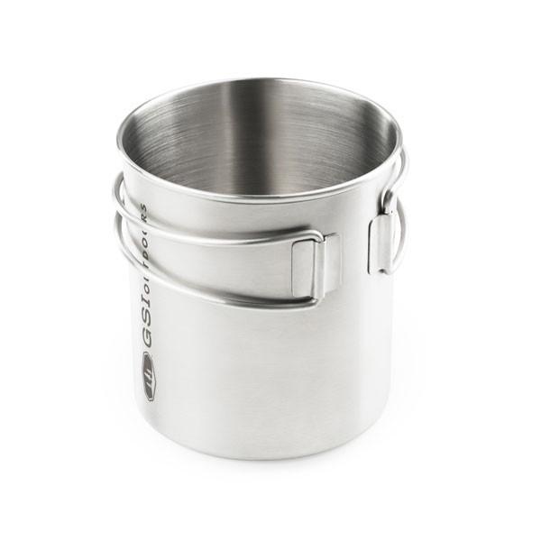 Кастрюля GSI Outdoors Glacier Stainless 710 мл Bottle Cup Large (93395) - фото 2