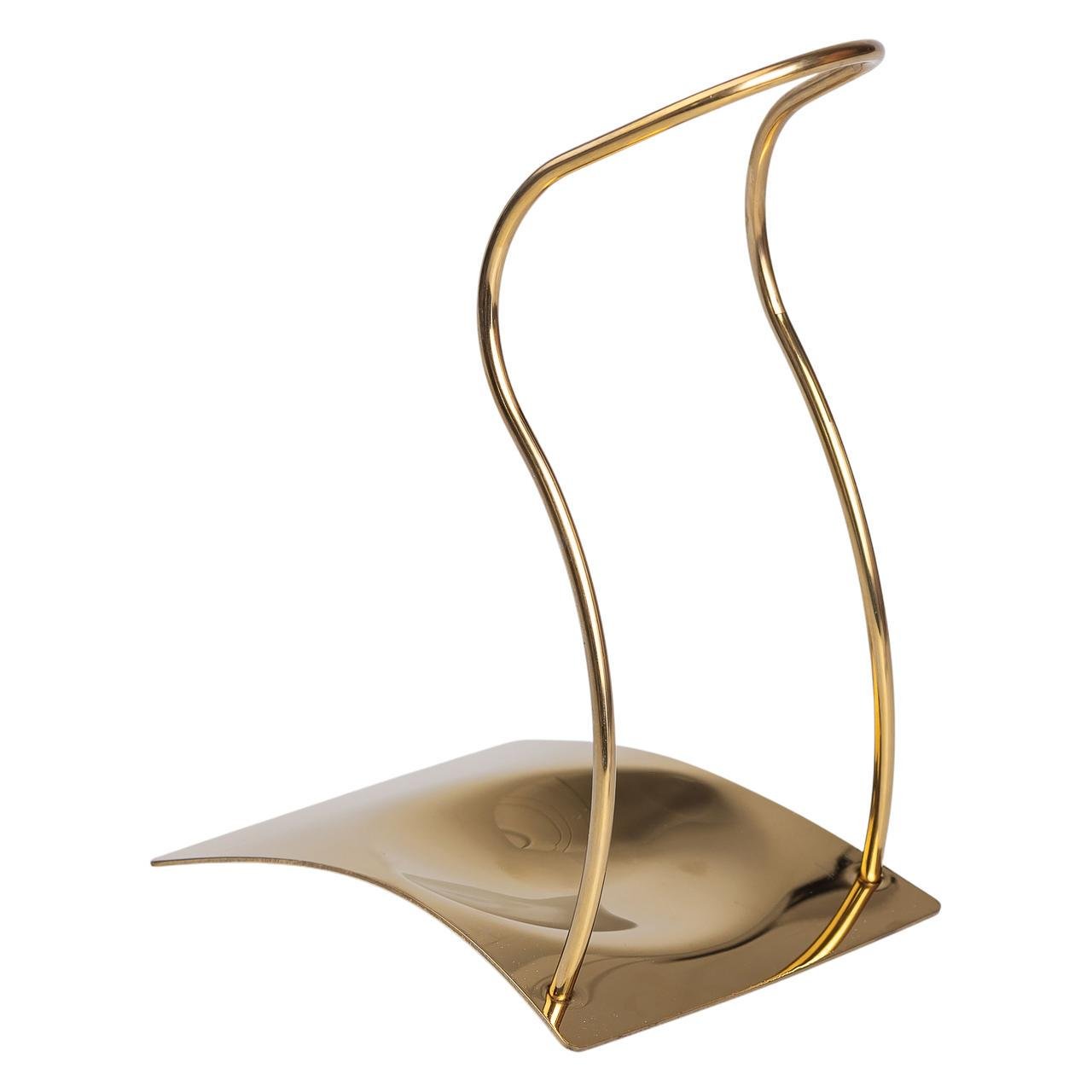 Підставка під ополоник лопаточку або ложку 12×10.5×17 см Золото HP-19-15-G - фото 3 Підставка під ополоник лопаточку або ложку 12×10.5×17 см Золото HP-19-15-G - фото 3