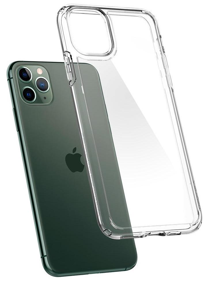 Чохол прозорий протиударний Spigen Ultra Hybrid Crystal для Iphone 11 Pro Max (6.5") Clear - фото 7