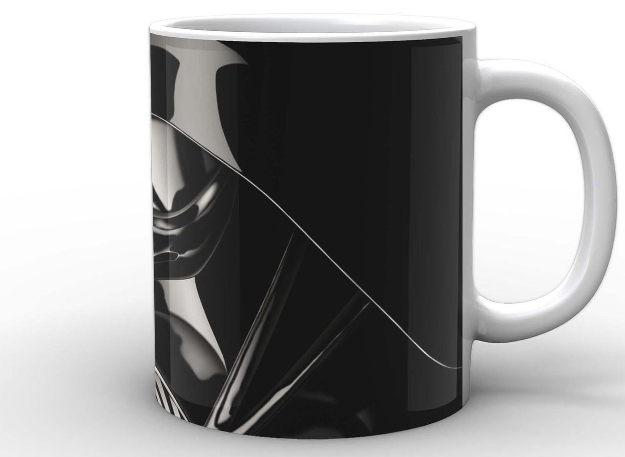 Чашка GeekLand Star Wars Дарт Вайдер на красном фоне