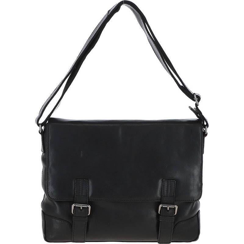 Мужская сумка Ashwood Oscar Black (32676)
