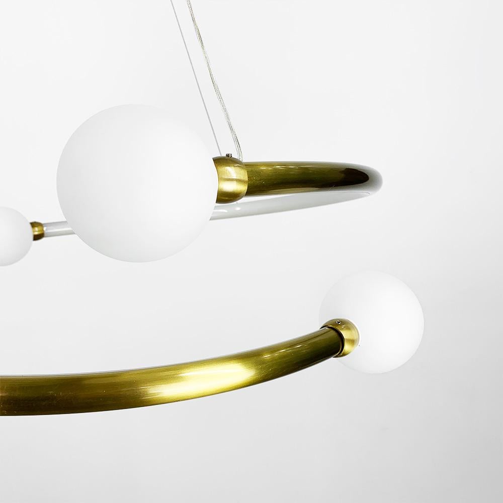 Люстра LED с акриловыми шариками Ø 80 см (901-800 AB) - фото 2