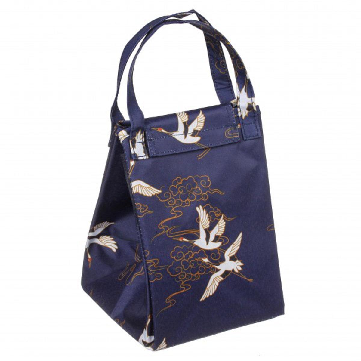 Термосумка Журавли Синий