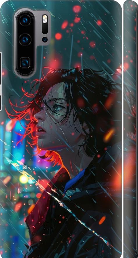 Чехол на Huawei P30 Pro Ночные огни (6096m-1621-42517)