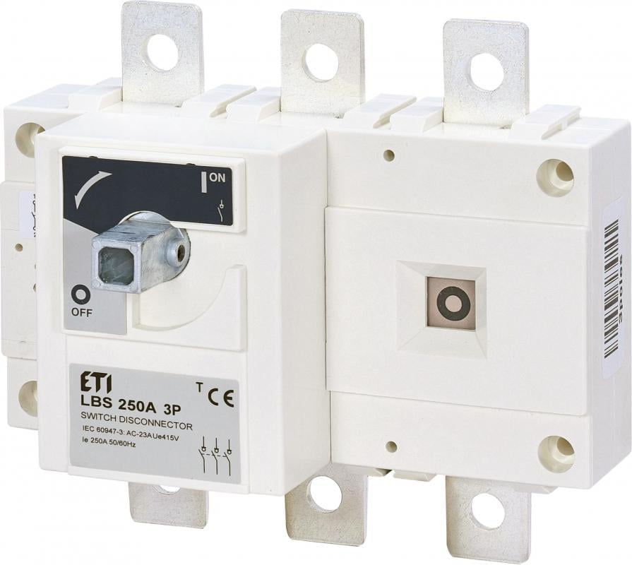 Выключатель нагрузки ETI LBS I-0 3P 250A 415 V (4661451)