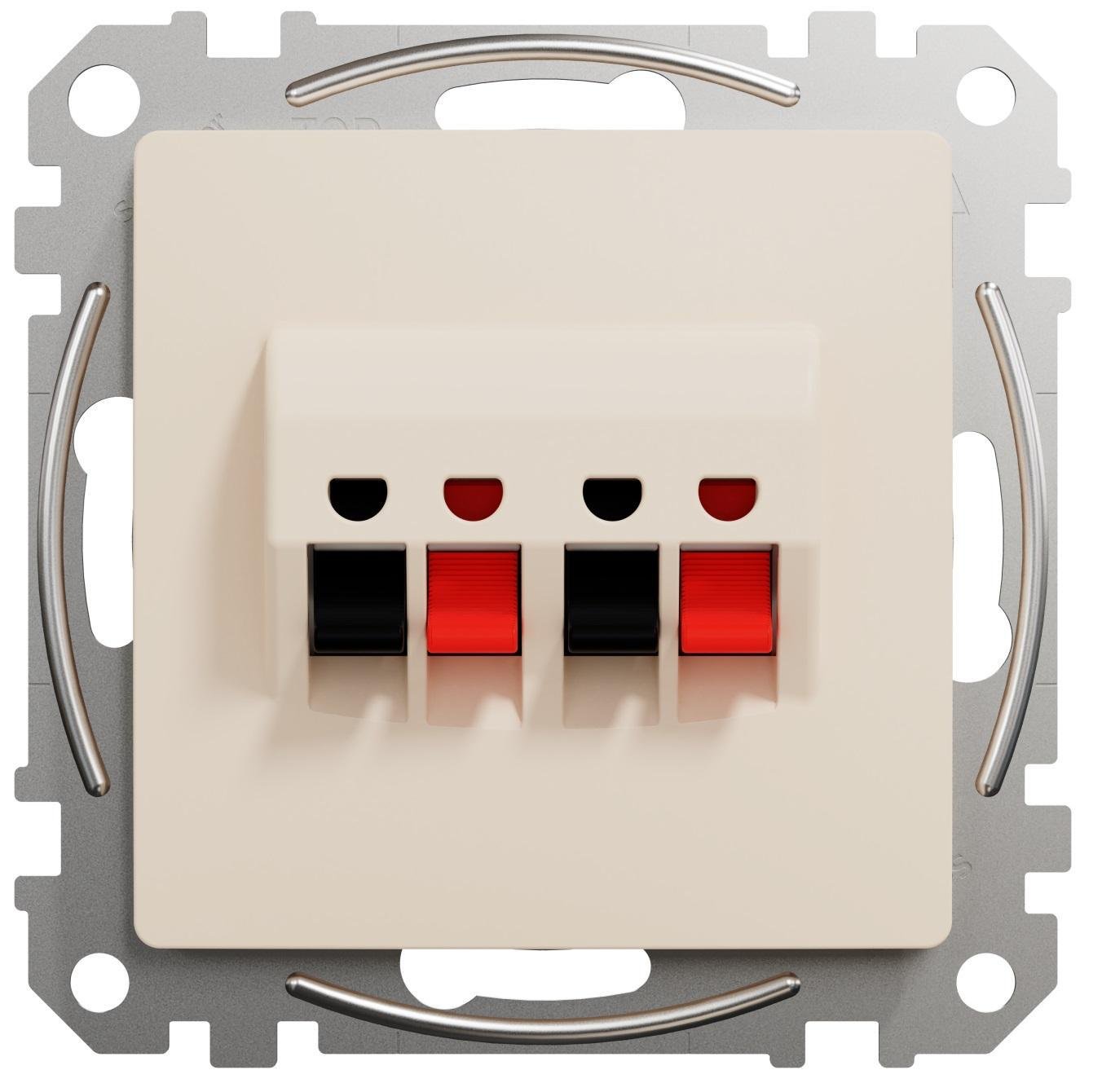 Аудіорозетка Schneider Electric Sedna Design Бежевий (SDD112411) Аудіорозетка Schneider Electric Sedna Design Бежевий (SDD112411)