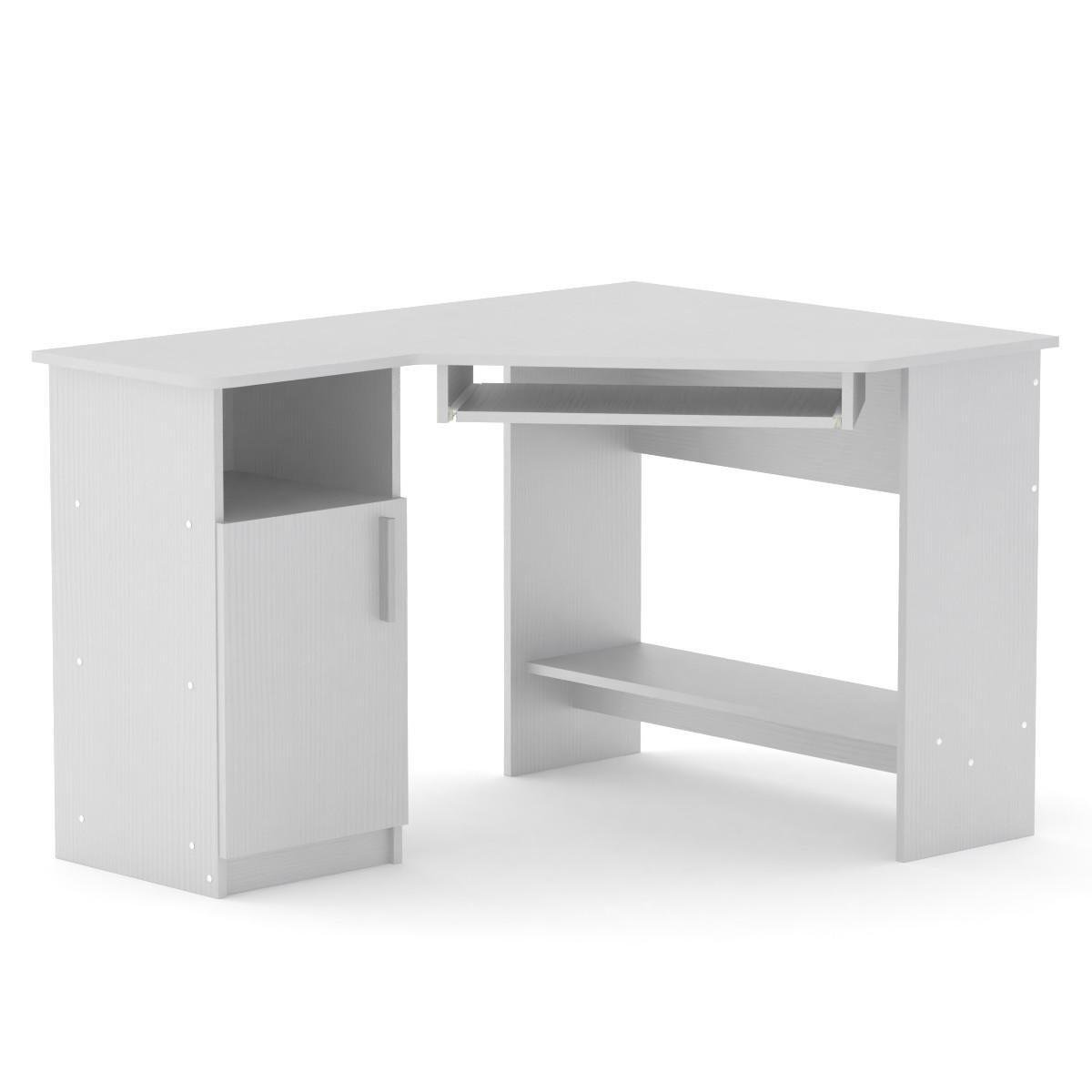 Стол компьютерный Компанит СУ-13 альба Белый (12085) Стол компьютерный Компанит СУ-13 альба Белый (12085)