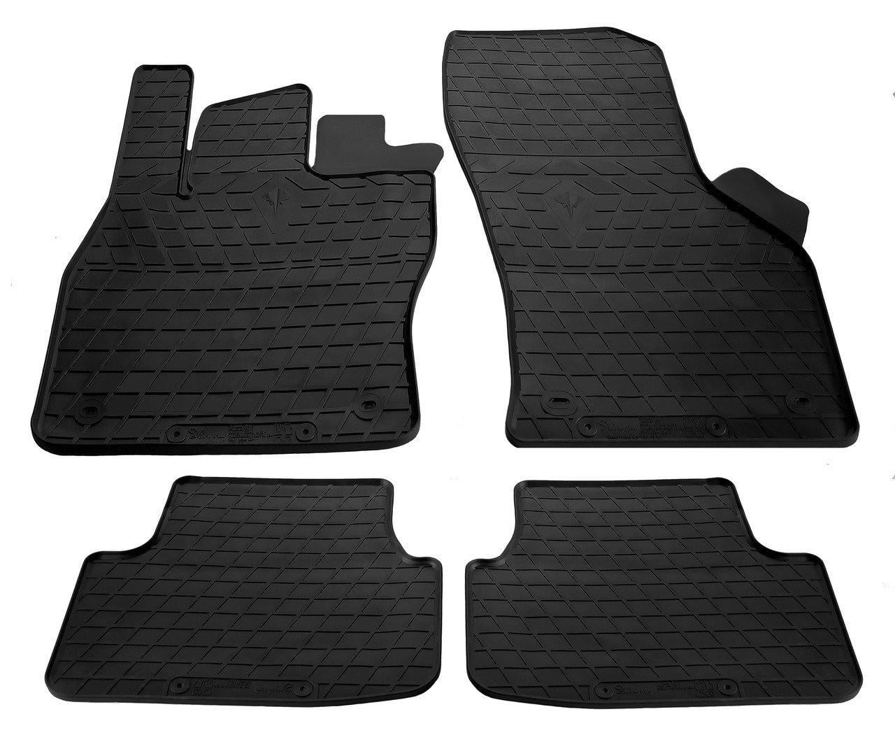 Коврики резиновые Skoda Octavia A7 13-/ Volkswagen Golf VII 13-/Seat Leon III 12- 4 шт. (11524261)