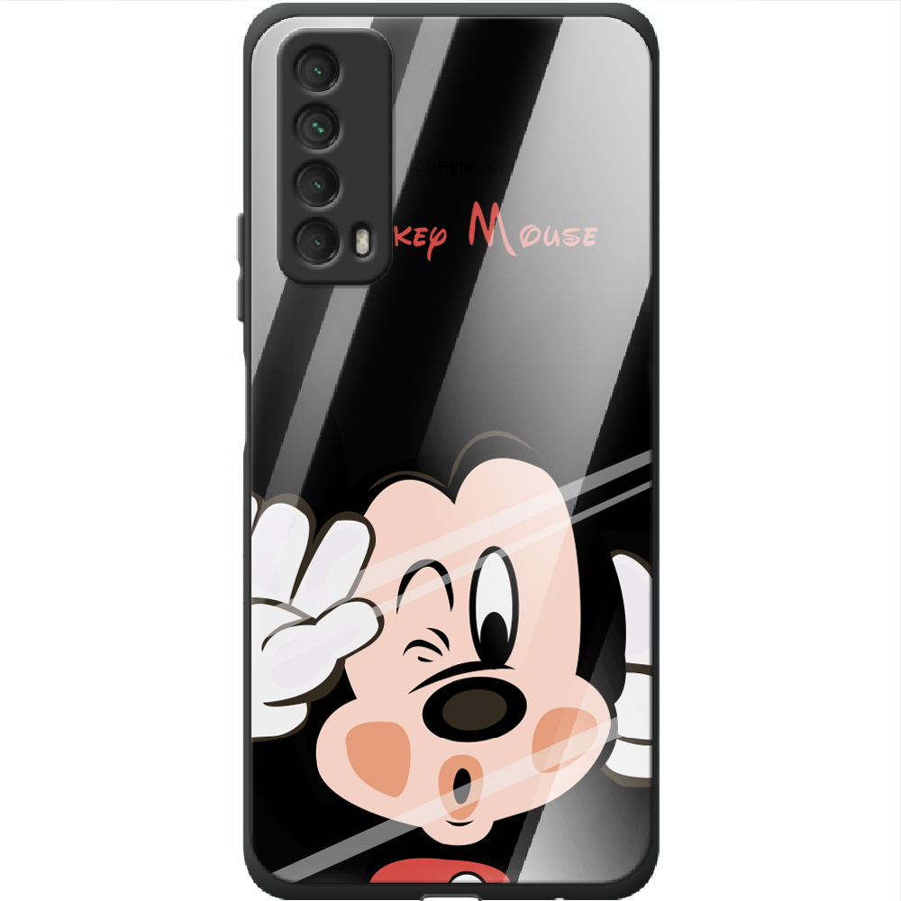 Чохол Boxface Huawei P Smart 2021 Mister M Чорний силікон зі склом (41133-cc58-41802)