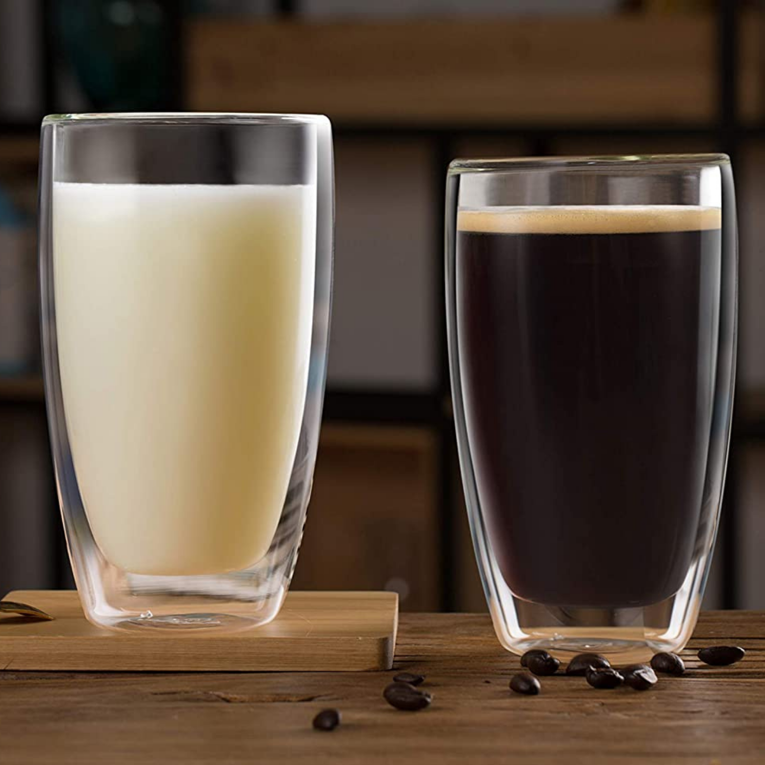 Набір склянок із подвійними стінками Ari&Ana 450 мл 2 шт. (13130357) - фото 1 Набір склянок із подвійними стінками Ari&Ana 450 мл 2 шт. (13130357) - фото 1