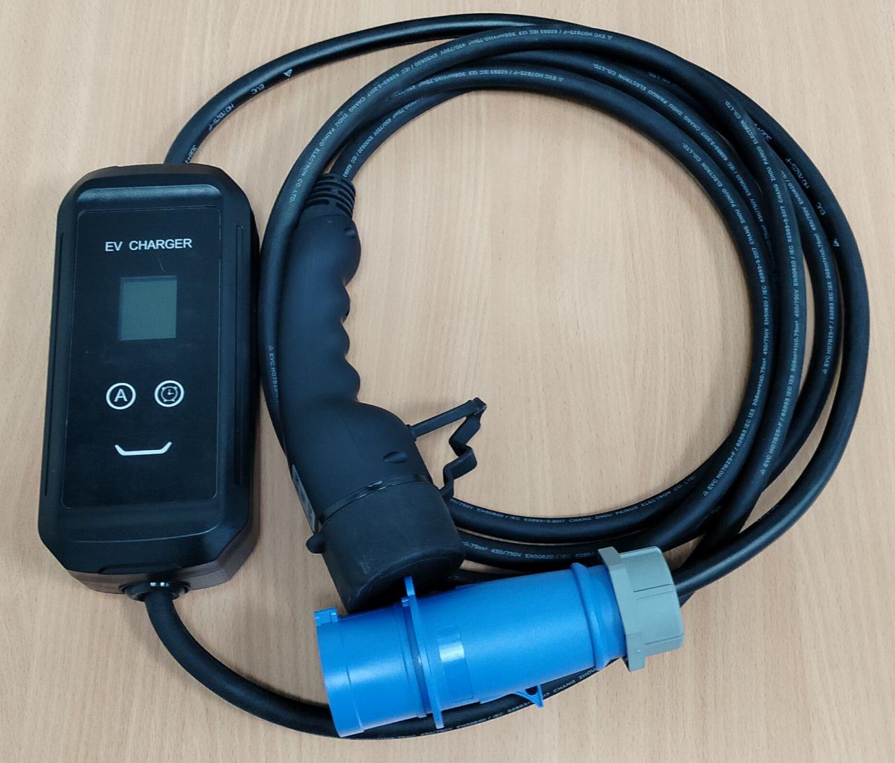 Зарядное устройство для электромобиля ISIGMA LED DISPLAY 7,2 кВт Type2 (12510446) - фото 4