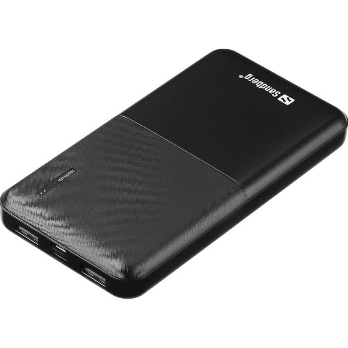 Повербанк Sandberg Saver 10000 mAh 2xUSB Type-C Черный (615351)