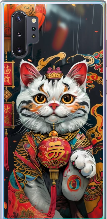Чохол на Samsung Galaxy Note 10 Plus China Cat v2 (6135t-1756-42517)
