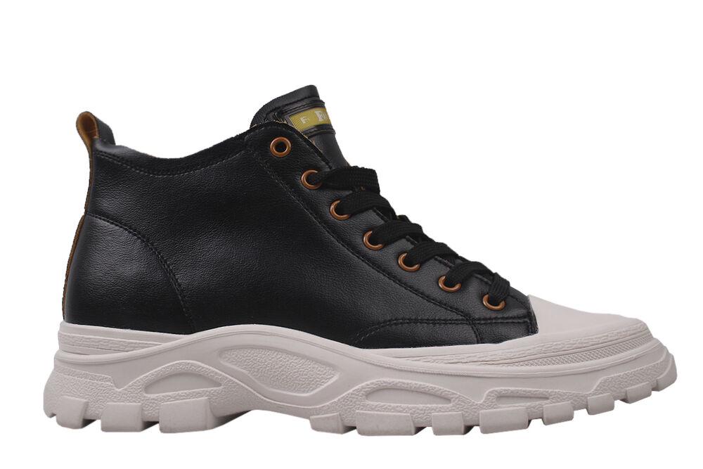 Кеди жіночі Berkonty зі шкіри Чорний (235-20DHC 38) - фото 2 Кеди жіночі Berkonty зі шкіри Чорний (235-20DHC 38) - фото 2