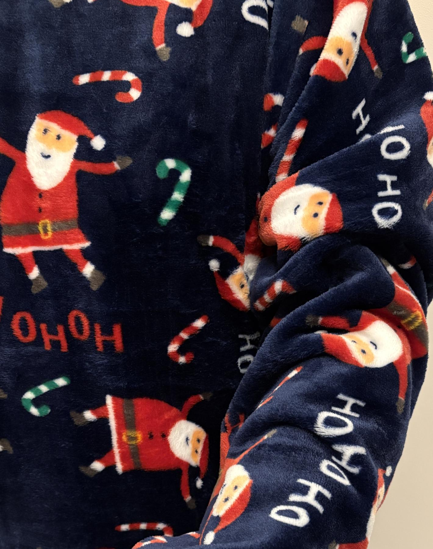 Женская пижама теплая COSY Santa S Синий (VEL061) - фото 6