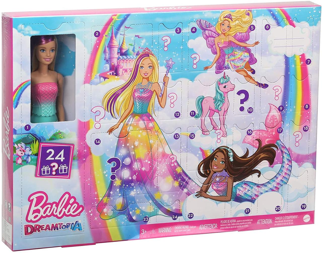 Ігровий набір 'Barbie Dreamtopia Advent Calendar (GJB72)