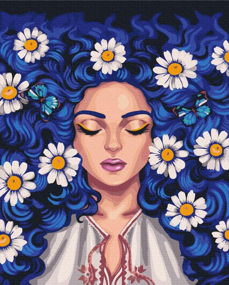 Картина по номерам Brushme SH53736 Летняя Прическа 40x50 см (27666)