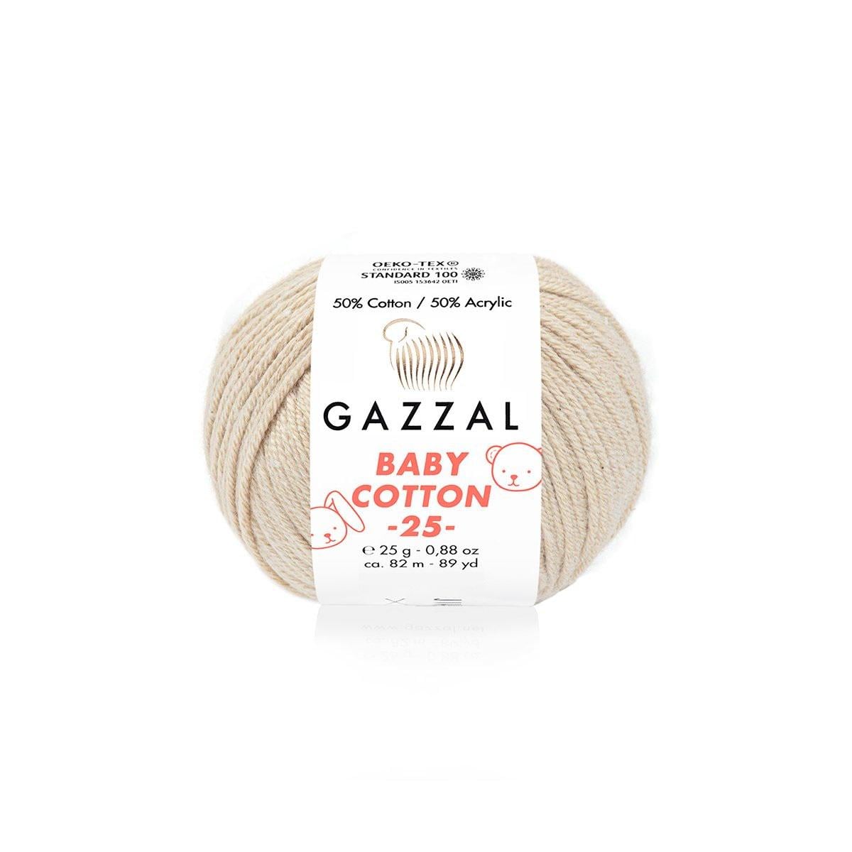 Пряжа Gazzal BabyCotton 25 цвет 3446 Пряжа Gazzal BabyCotton 25 цвет 3446