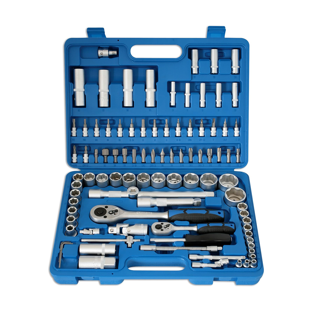 Набор инструментов для авто и дома с кейсом 108 предметов