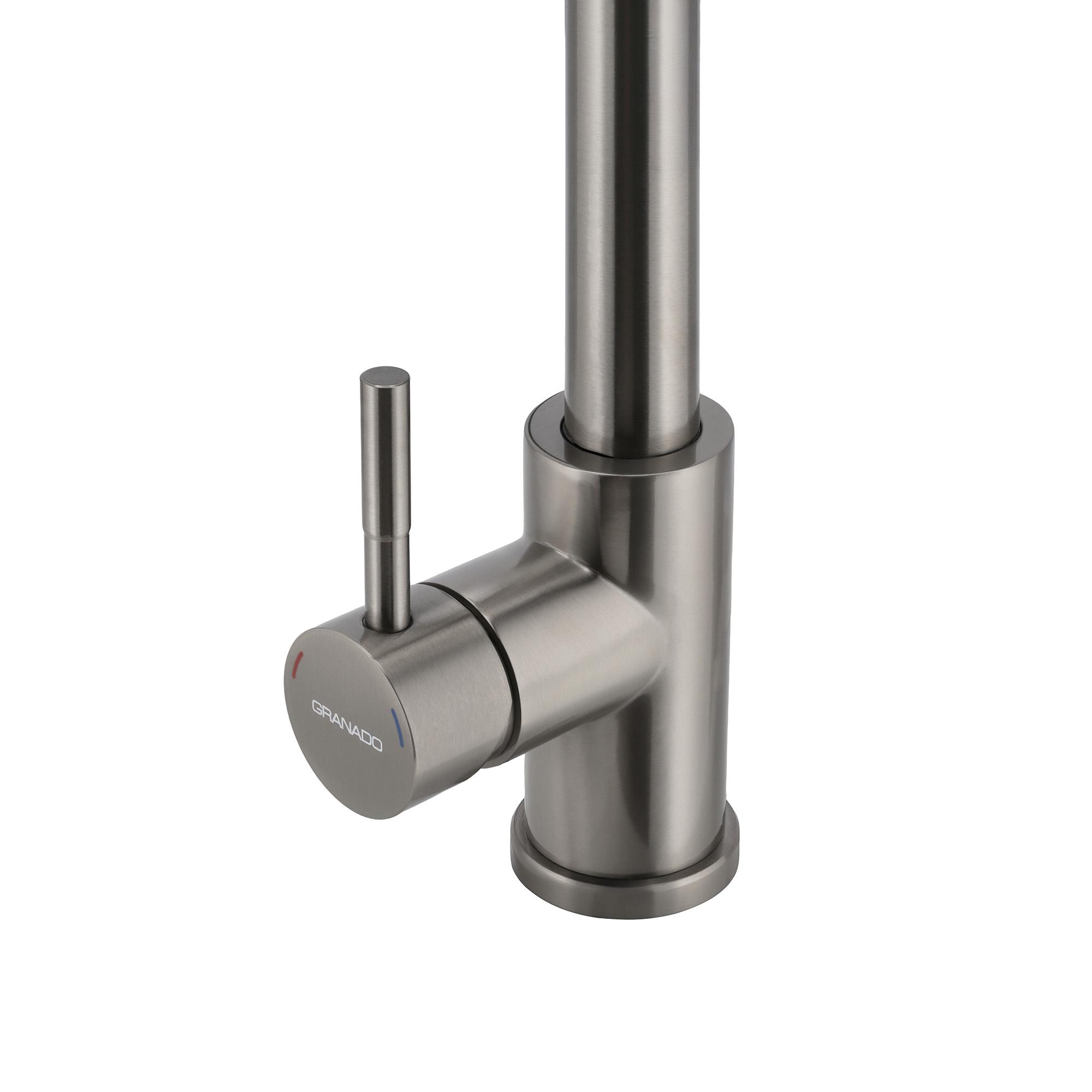 Змішувач на кухню Campo LUX PVD Black (gz0501LPVD) - фото 3 Змішувач на кухню Campo LUX PVD Black (gz0501LPVD) - фото 3