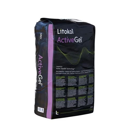 Клей для плитки Litokol K80 Active Gel 20 кг Білий (ACTGB0020)