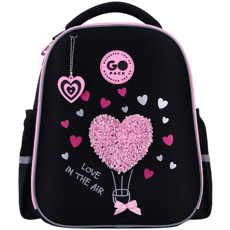 Шкільний рюкзак напівкаркасний GoPack Education Heart GO26-165S-2
