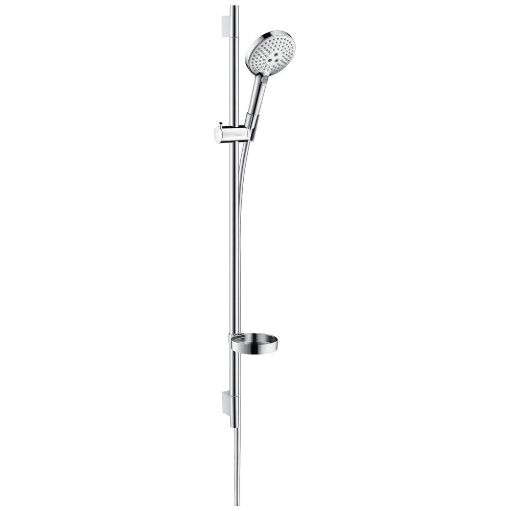 Душевой комплект со штангой Hansgrohe Raindance Select Unica`S Puro EcoSmart 26633000 Хром (143833)