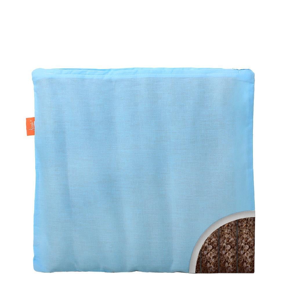 Подушка на стул с гречневой шелухой универсальная 40х40 см Голубой (201005705) Подушка на стул с гречневой шелухой универсальная 40х40 см Голубой (201005705)